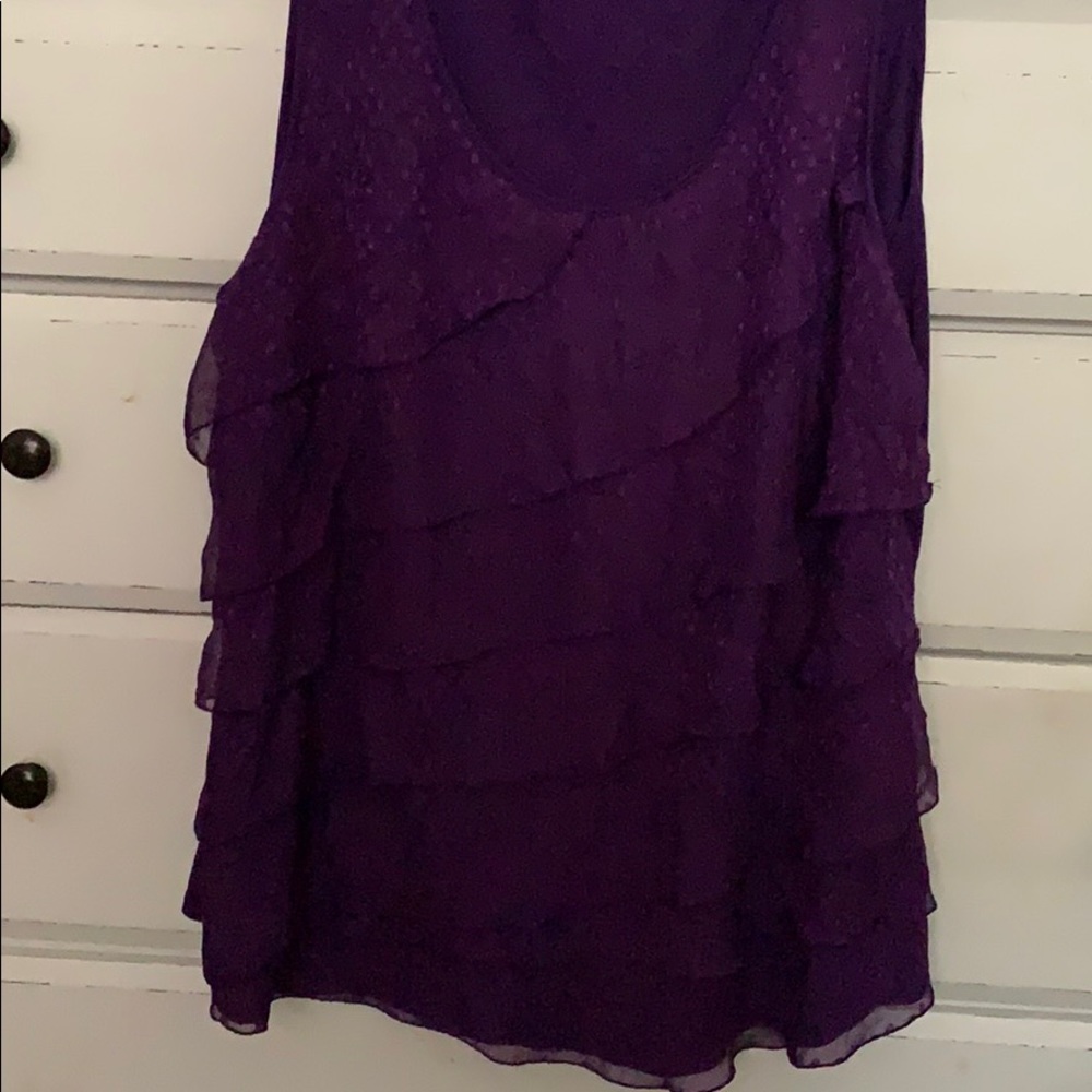 Avenue Ruffled Tank - Picture 3 of 3
